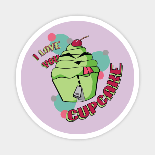 GIR Loves Cupcakes Magnet